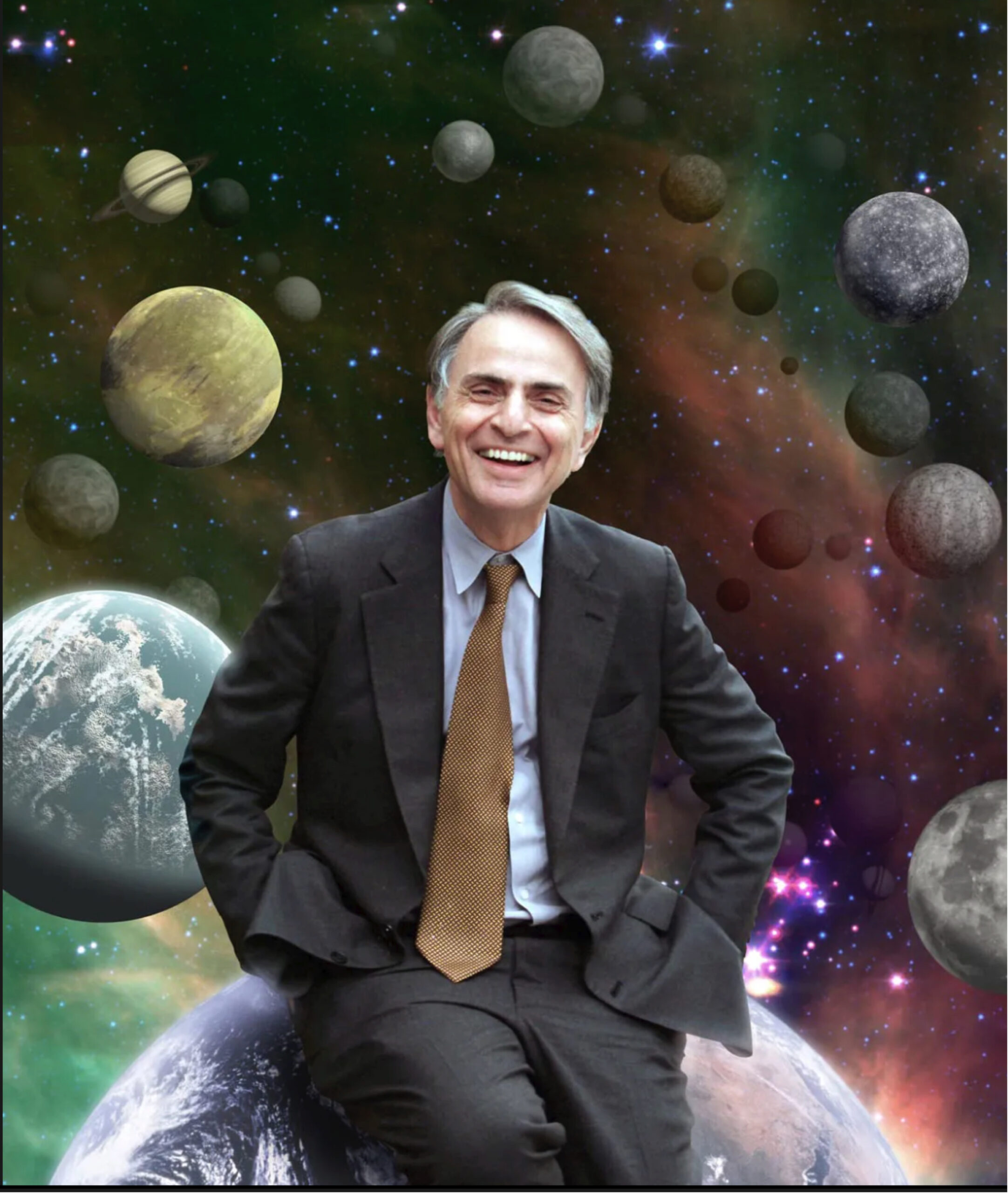 Carl Sagan Portrait Carl Sagan Portrait