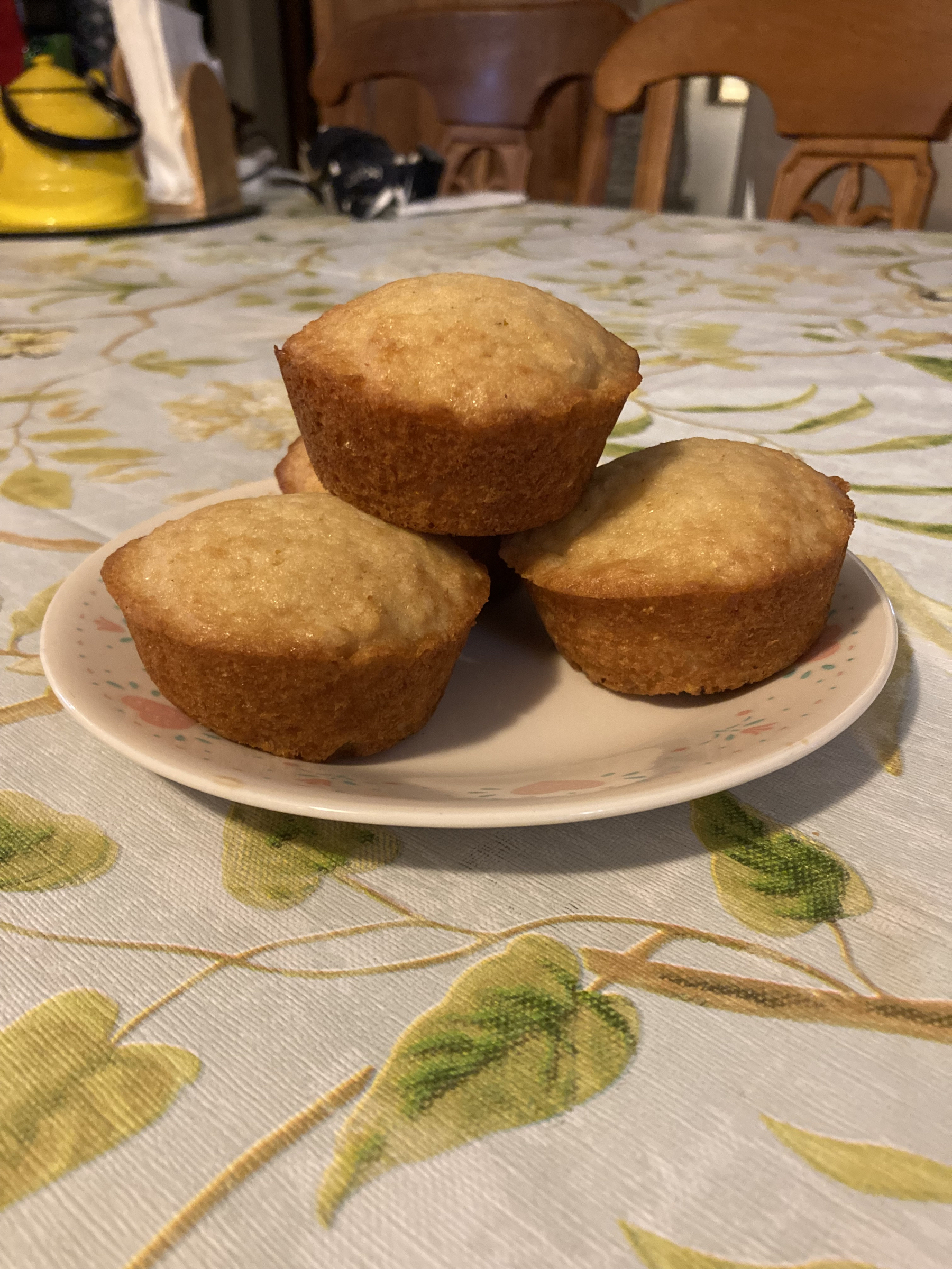 Cornmeal Muffins for Blog
